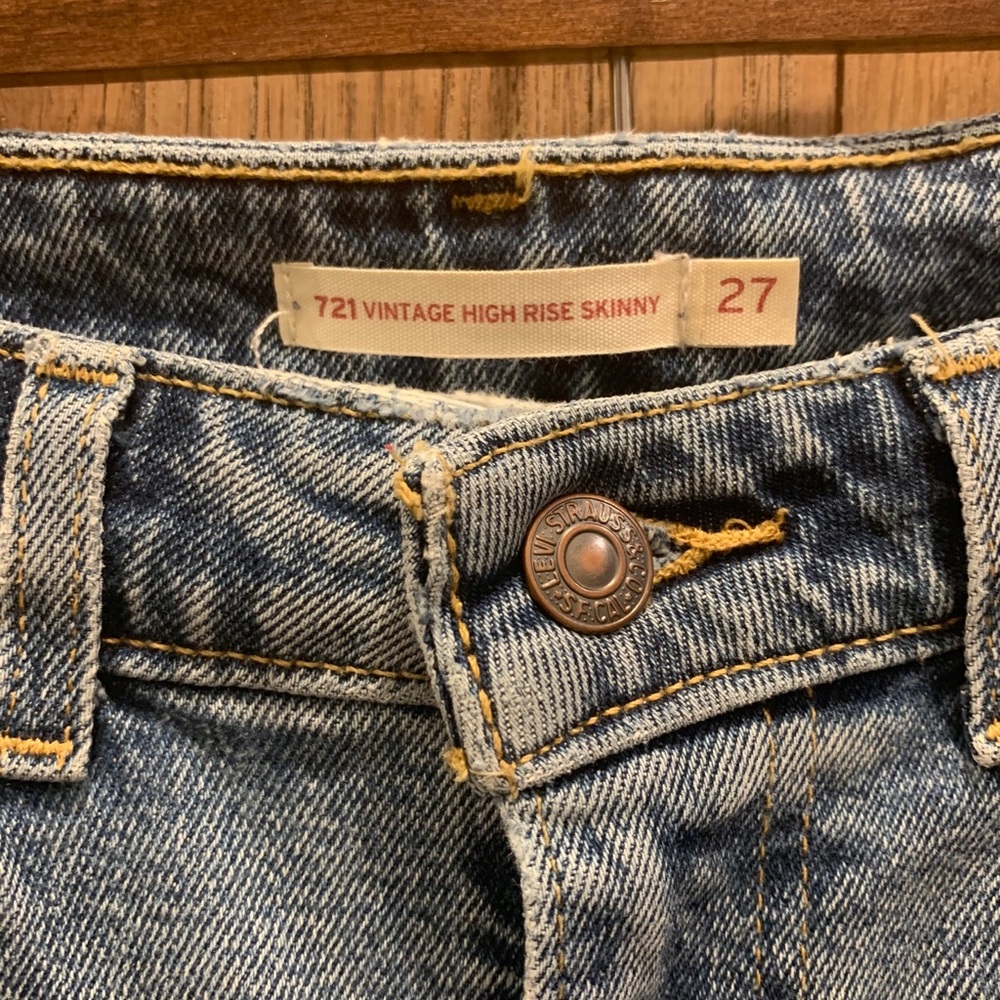 LEVI’s Vtg High Rise Skinny - Picture 3 of 3